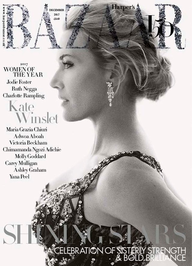 Kate Winslet a Harper´s Bazaar angol címlapján