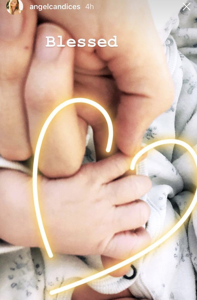 Candice Swanepoel első posztja második gyermekéről