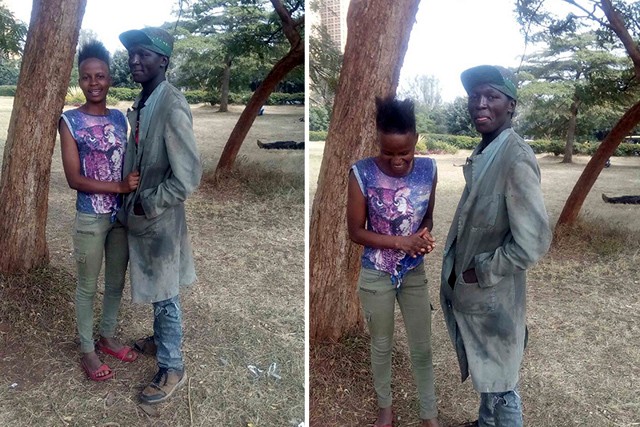 Hihetetlen átváltozás! Modellt állt a hajléktalan szerelmespár