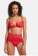 Merevítős csipkés melltartó és alakformáló bugyi WOLFORD wolford.com