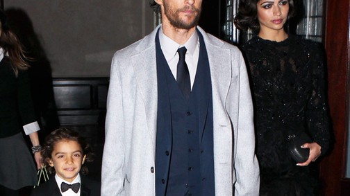 Matthew McConaughey kisfia már sámosabb, mint a papa