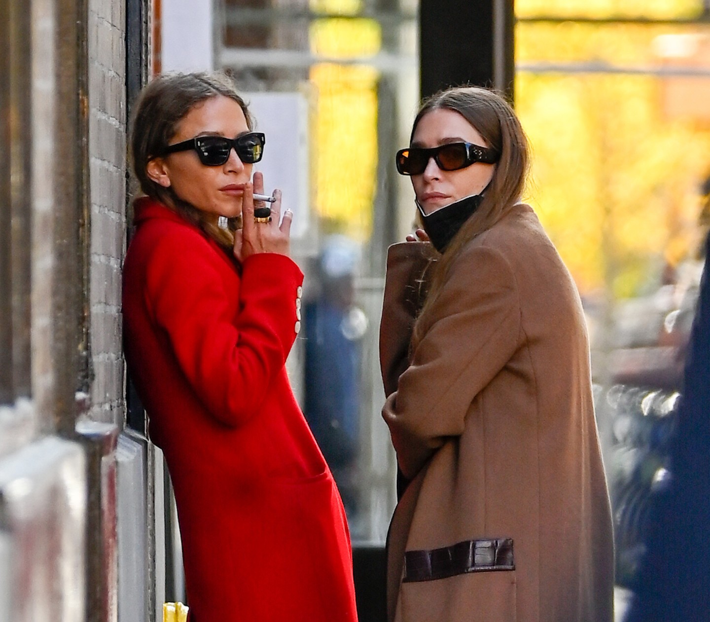 Mary Kate és Ashley Olsen 2021-ben, New Yorkban