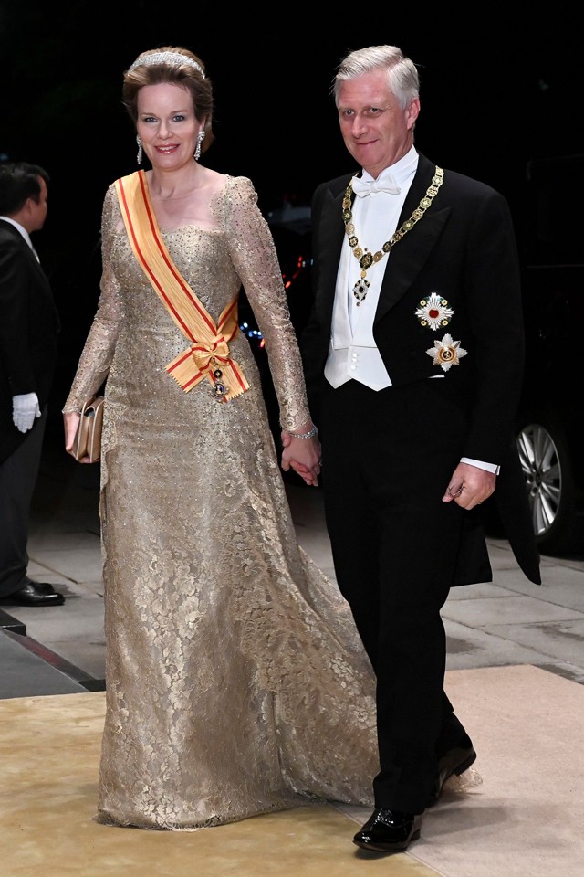 Matild belgiumi királynő és Fülöp király