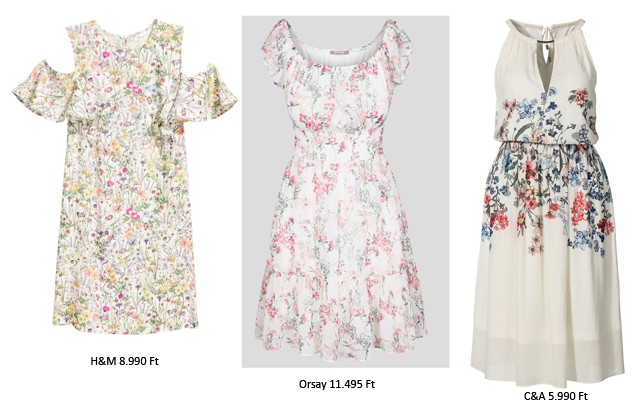 Virágos ruhák olcsóbban a GLAMOUR-napokon