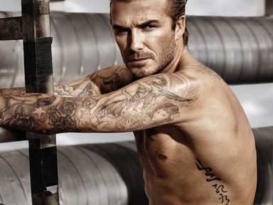 David Beckham megint alsóra vetkőzött a H&M kedvéért