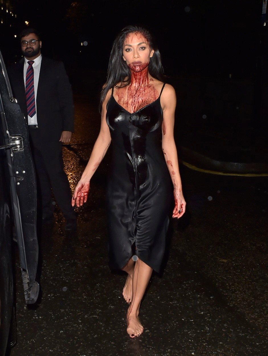 Nicole Scherzinger Norma Desmond bőrébe bújt halloweenkor