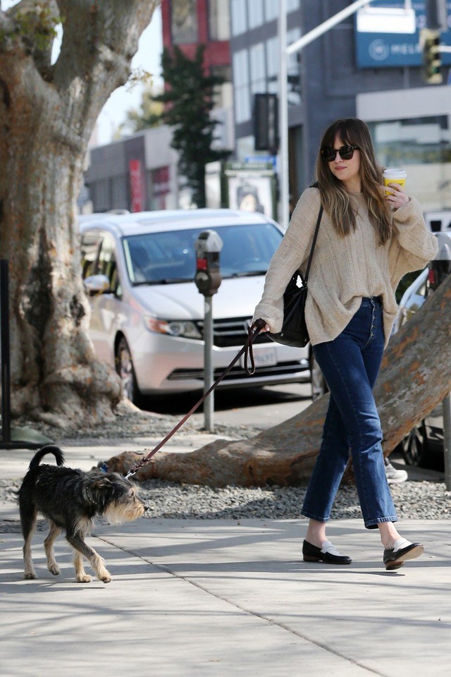 Dakota Johnson utcai stílus