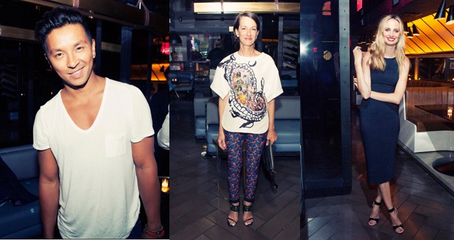 Prabal Gurung, Cynthia Rowley, Lauren Santo Domingo