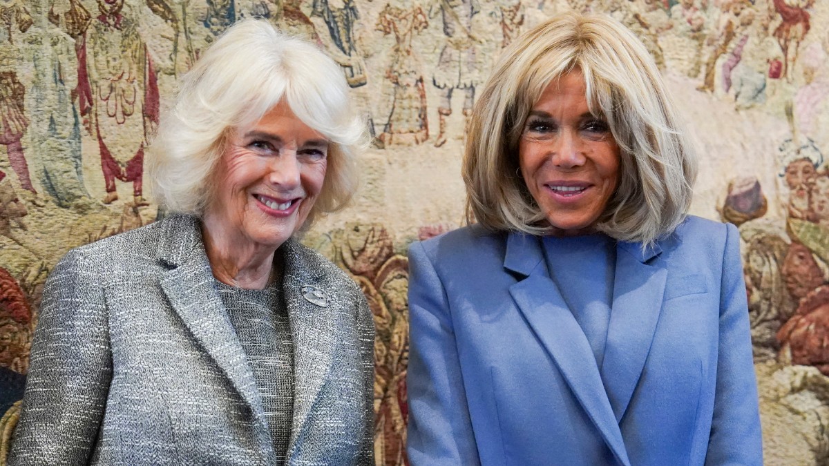 Kamilla királyné és Brigitte Macron összeöltöztek, nem akármilyen szettben lopták el a show-t