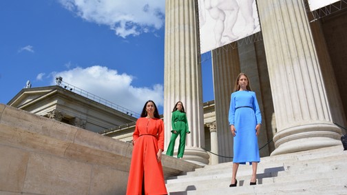 Egy fiatal tehetség: Lázár Lili kapszulakollekcióját a menekültek hagyományai inspiráltak