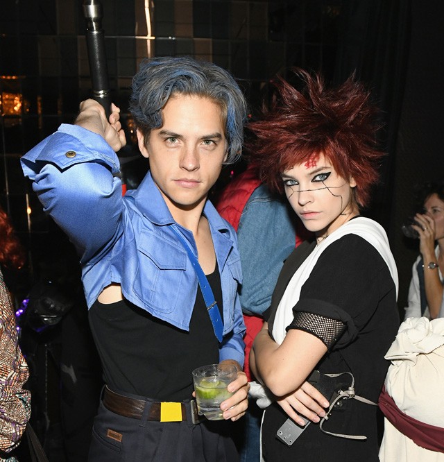 Palvin Barbara és Dylan Sprouse halloweeni jelmeze