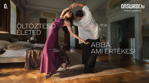A kapcsolatok tánca és a kétértelműség játéka: az Answear.hu bemutatja az “Öltöztesd életed abba, ami értékes!” kampány folytatását a 2025 őszi/téli szezonra
