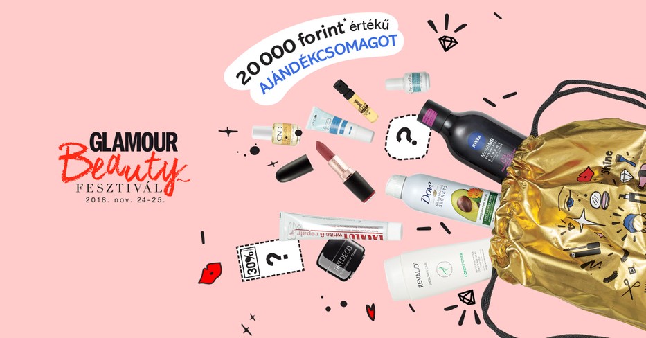 Gyere az Aréna Mallba a hétvégén, hogy átvedd a Glamour Beautyfesztiválra a VIP jegyed