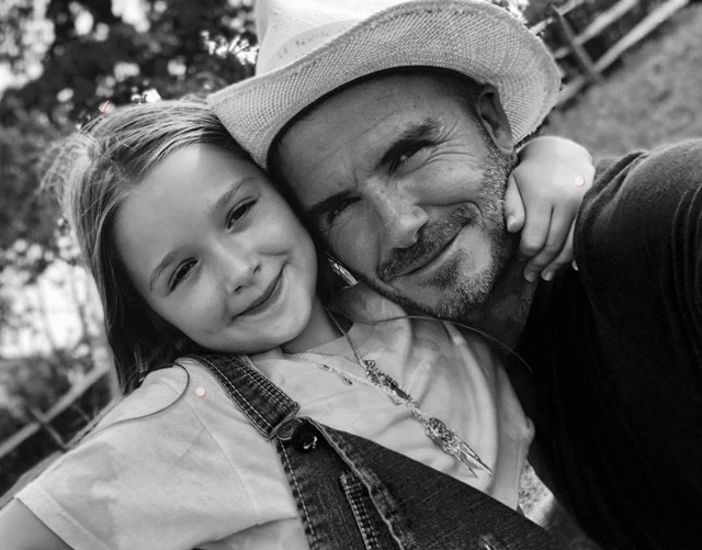Harper és David Beckham