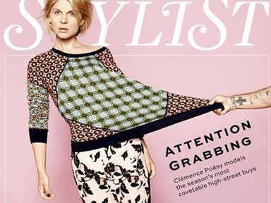 Clémence Poésy nagyon cuki a Stylist magazin címlapján