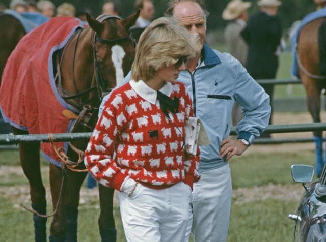 Diana hercegnő ikonikus pulóver