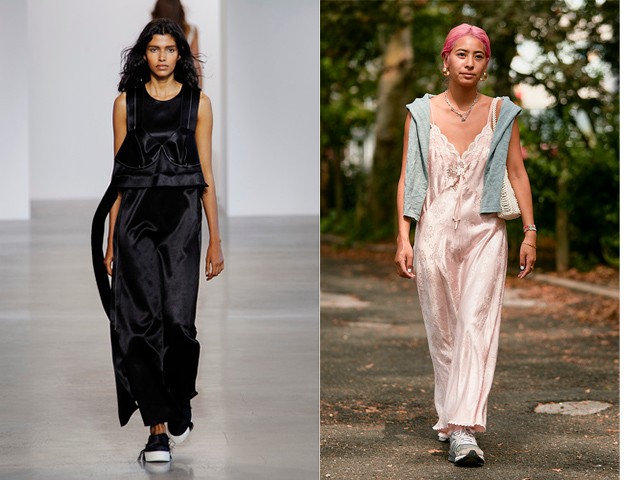 Calvin Klein (2016), New York street style (2020)