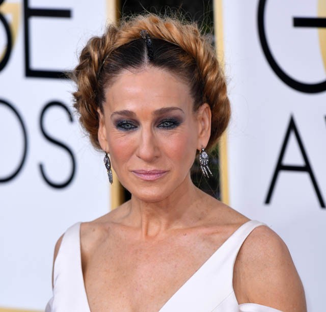 Sarah Jessica Parker Golden Globe, füstös szemek