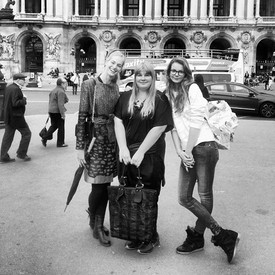 Magyar legendák Párizsban: Axente Vanessa, Szegedi Kata, Mihalik Enikő.