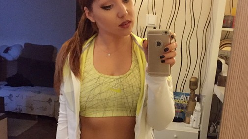 Így dolgozik az alakjáért Tolvai Reni