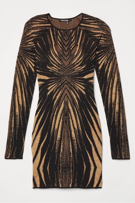 Serena ruhája: ROBERTO CAVALLISTRIPE DRESS - PULÓVERRUHA (Eredeti ár: 397 990, GLAMOUR-napok alatt -20%)