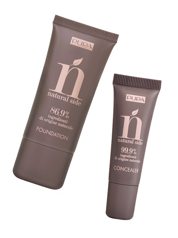 Natural Side alapozó PUPA MILANO 5530 Ft/30 ml, Natural Side korrektor PUPA MILANO 3900 Ft/10 ml
