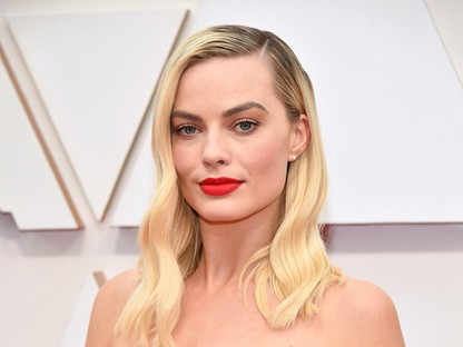 Margot Robbie a Titanic-gyémántot viseli az Oscar-gálán