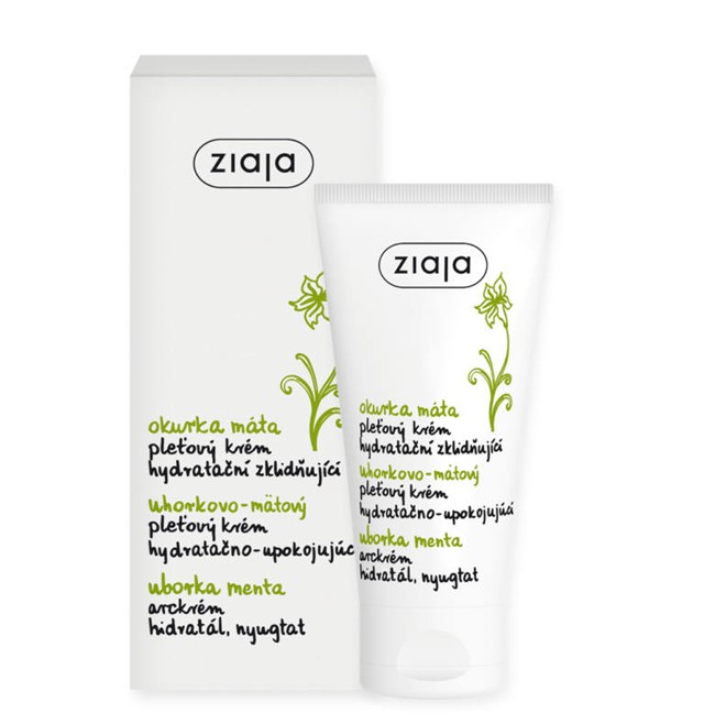 ZIAJA Uborka-menta arckrém 945 Ft www.ziajashop.hu