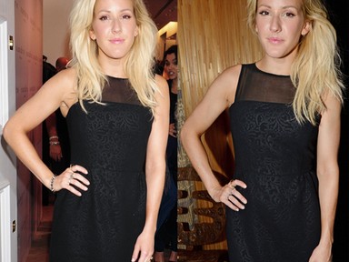 Ellie Goulding cipőcserével megoldja!