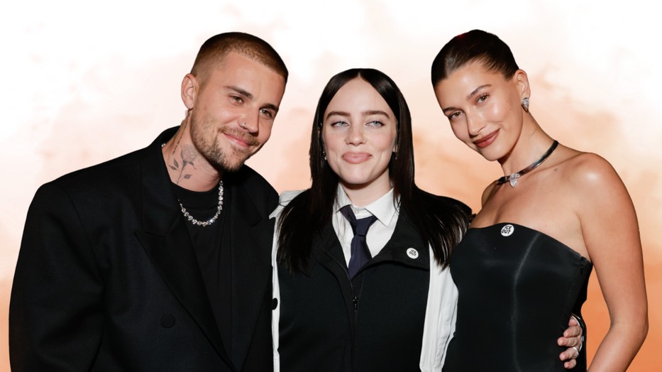 Justin Bieber és Billie Eilish közös pillanatát nem más, mint Hailey Bieber teremtette meg
