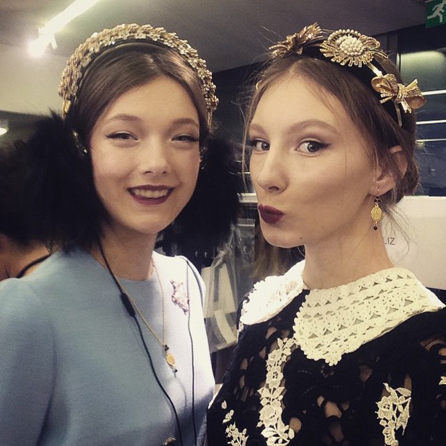 Dolce&Gabbana backstage