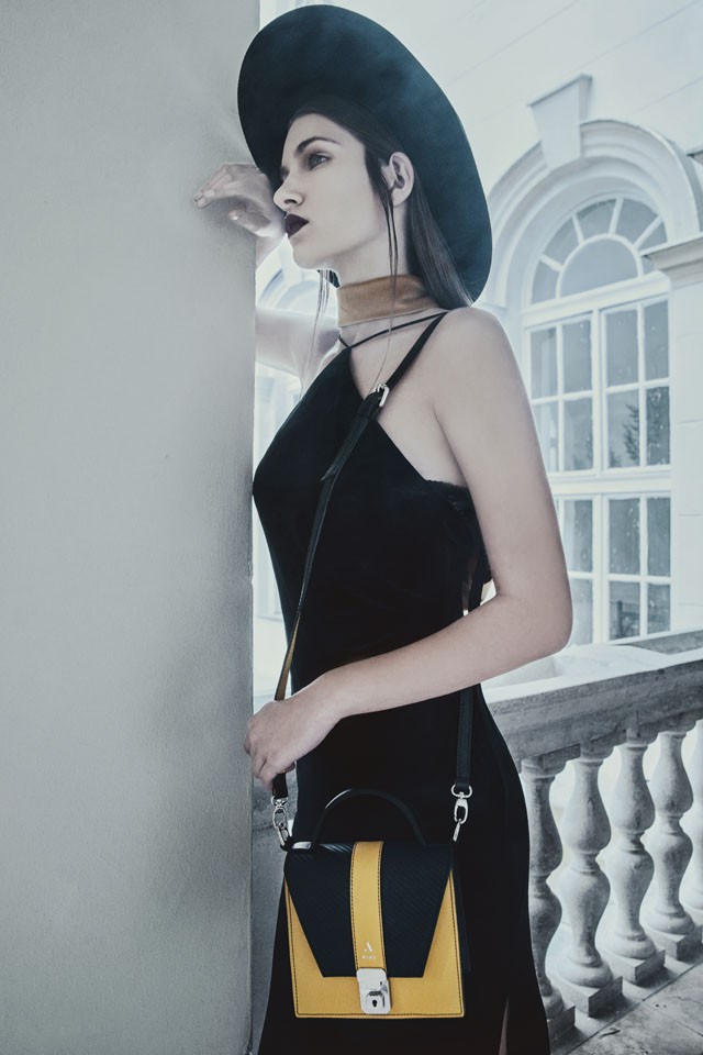 abonyi alma, divattervező, táska, bőr táska, nine, silence, karbontáska