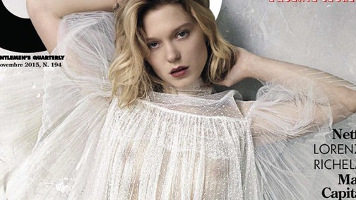 Az új Bond-lány, Léa Seydoux nagyon érzéki angyalka a címlapon