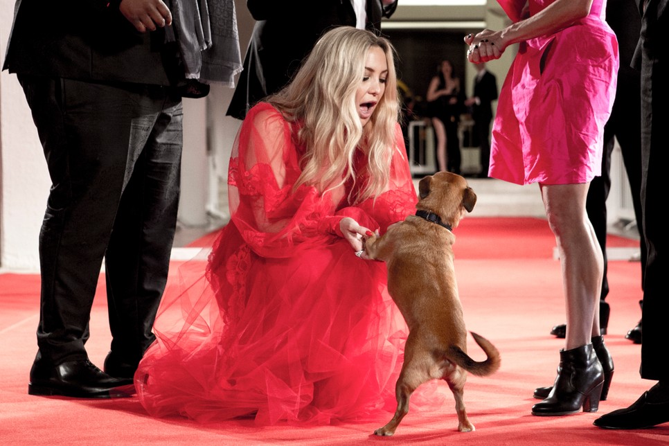Kate Hudson kutyatánca és vörös ruhája volt a velencei filmfesztivál egyik fénypontja