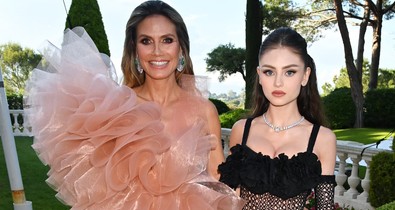 Heidi Klum bevállalt egy közös fehérneműs fotózást a lányával, a kommentelők ízekre szedték őket