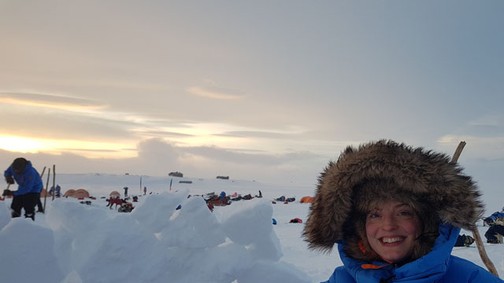 Kutyaszánon szelte át a sarkvidéket ez a magyar lány