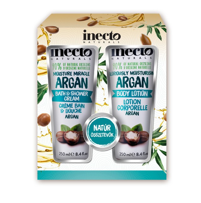 Argán olajos testápoló csomag INECTO 1699 Ft
