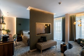 Kényelmes, praktikus szobák csodás kilátással