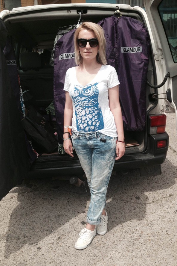 A stylist munkaruhája