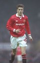 David Beckham - Amikor Beckham 18 éves volt, a labdarúgó-karrierje még a szárnybontogatás fázisában járt. Ekkor még nem volt világsztár, de a szakma már rendkívül tehetségesnek tartotta a Manchester United utánpótlásában. (1993)