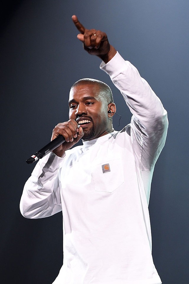 Kanye West Grammy New York Fashion Week