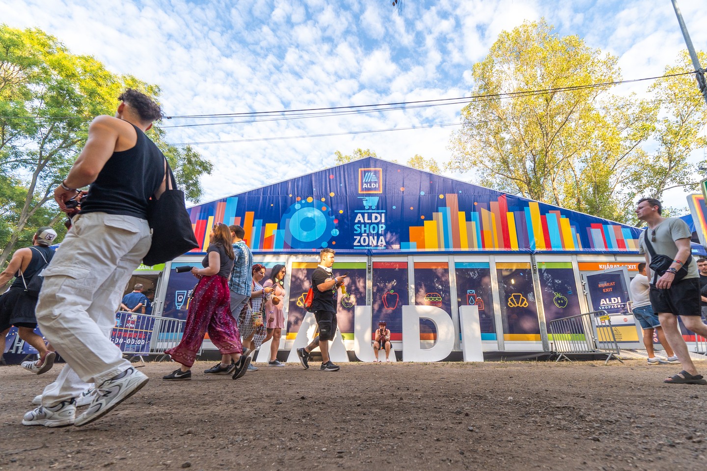 Az ALDI-ban olcsón beszerezheted az ennivalót a Szigeten is