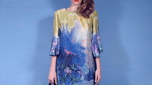 Festői printek Abodi Dóra új kollekciójában