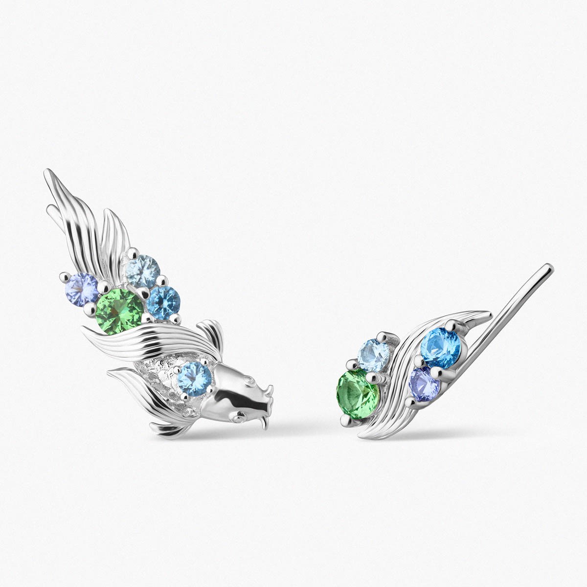 WKRUK KOI ezüst fülbevaló 18500 Ft