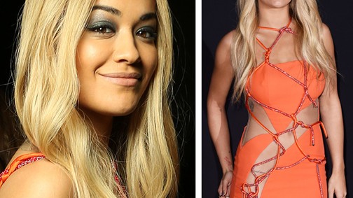 Bugyi nélkül ment a divatshow-ra Rita Ora