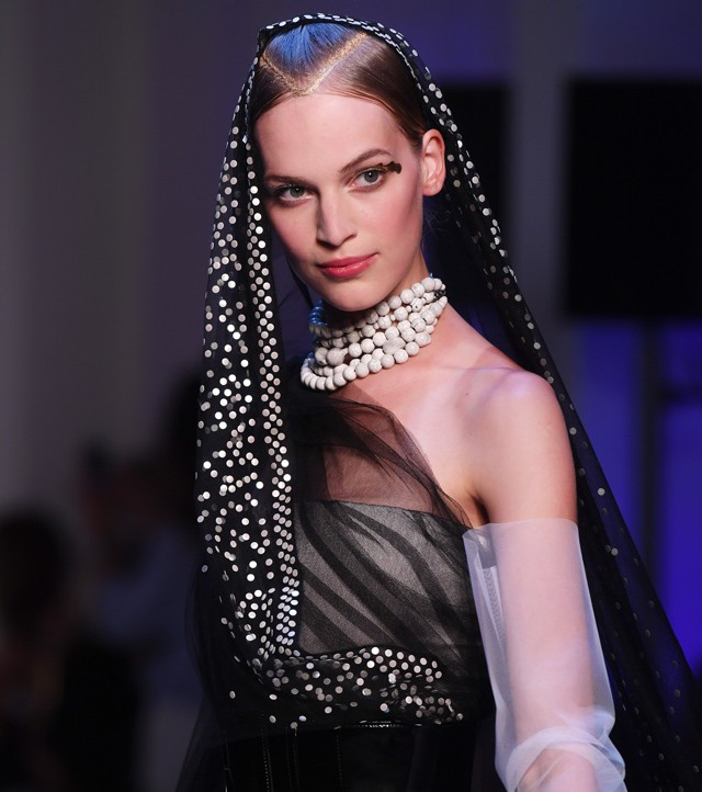 Axente Vanessa a Gaultier show-n