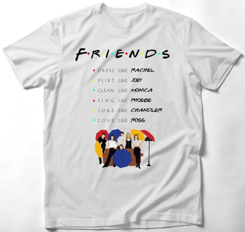  Friends póló