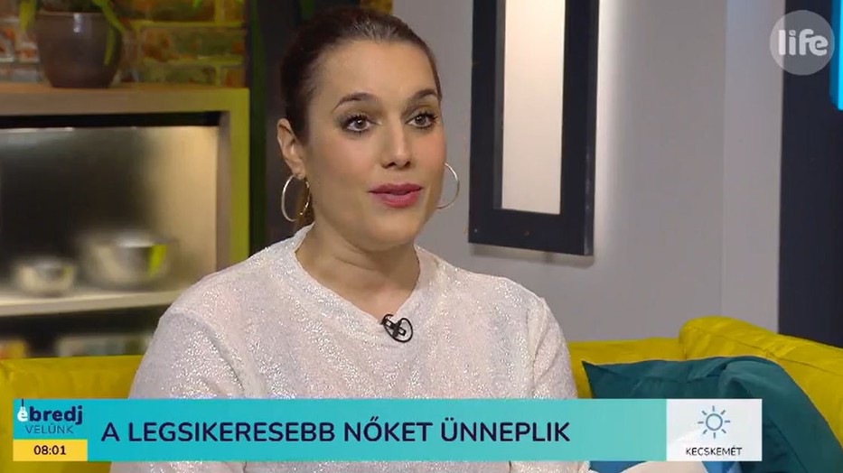  Pálmai Anna a GLAMOUR Women of the Yea Az év színésznője kategória jelöltje 