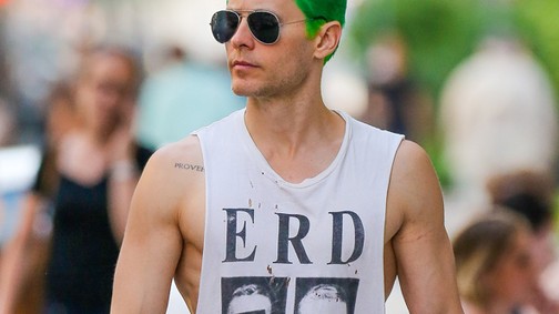 Wow! Nagyon durva Jared Leto hajszíne