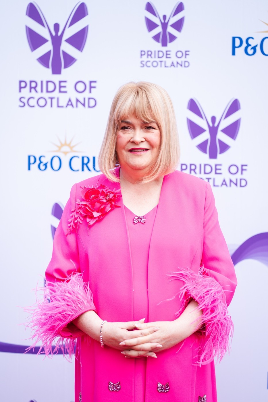Susan Boyle egy skóciai eseményen villantotta meg új külsejét